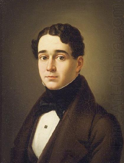 unknow artist Portrait of Don Ignacio Cecilio Algara Gomez de la Casa oil painting picture